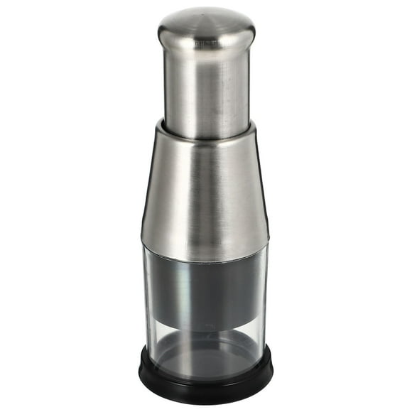 Raindrops  Stainless Steel Patter Knife Veggie Chopper Vegetable Cutter Black