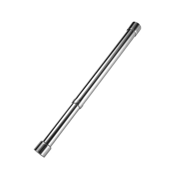 Raindrops Adjustable Telescopic Curtain Rod Wardrobe Hanging Rod 1 Set Stainless Steel Closet Pole