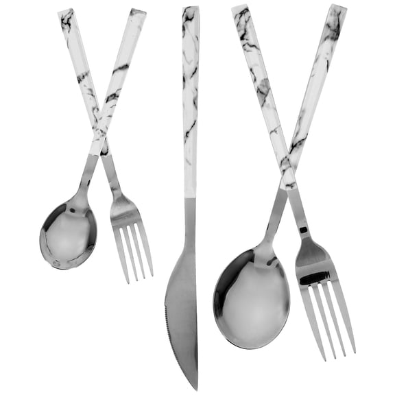 Raindrops Stainless Steel Set Silver for Home Use with Smooth Surface and SkinFriendly Edges 1 Set
