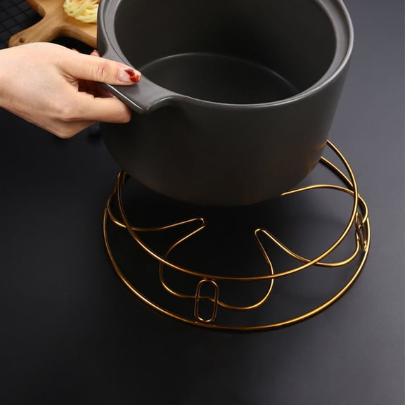 FOMIYES Golden Stainless Steel Kitchen Steaming Rack - Multi-Purpose Cooking and Food Steamer Accessory