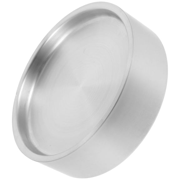 Raindrops Stainless Steel Sushi Plate with Japanese Style Design for Serving Seafood 8.66 Inches