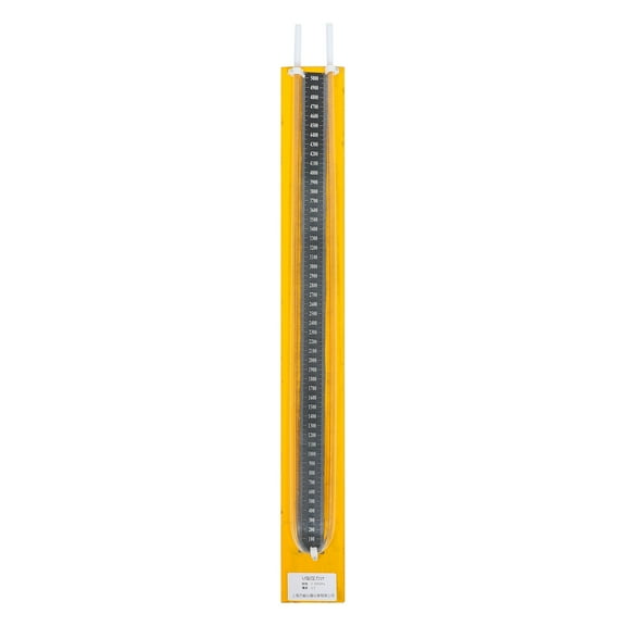 Raindrops Stainless Steel U-Gauge: 0-10KPA Lab Manometer