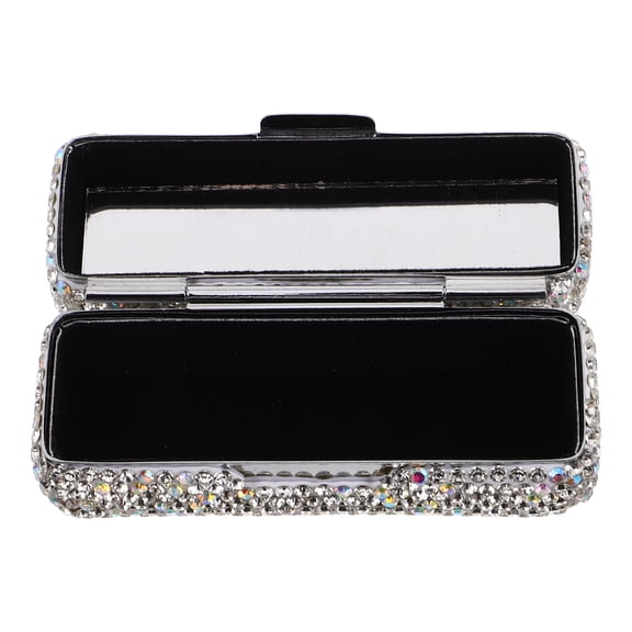 Raindrops Stand Palette Makeup Tray Lipstick Box .20X3.40X3.00CM Silver