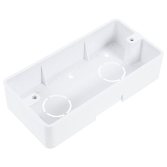 Raindrops Standard 118 Mount Electrical Box Wall Mount for Switches, Sockets, Home Improvement and Cable Management Solutions