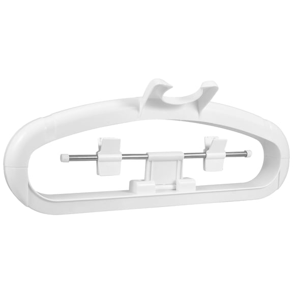 CRILSTYLEO Lightweight White Garment Steamer Rack for Steaming Woolen Coats and Down Jackets