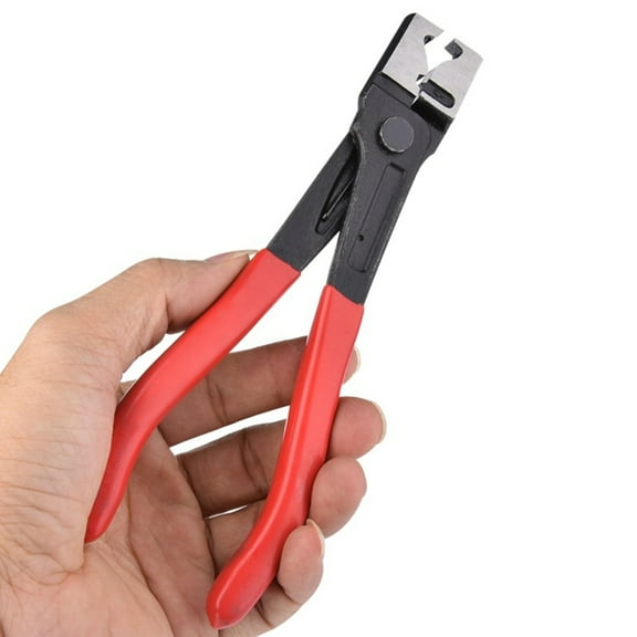 Raindrops Steel Hose Clamp Pliers with Locking Ratchet for Easy Installation and Removal in Auto Repair Multi 1Pc