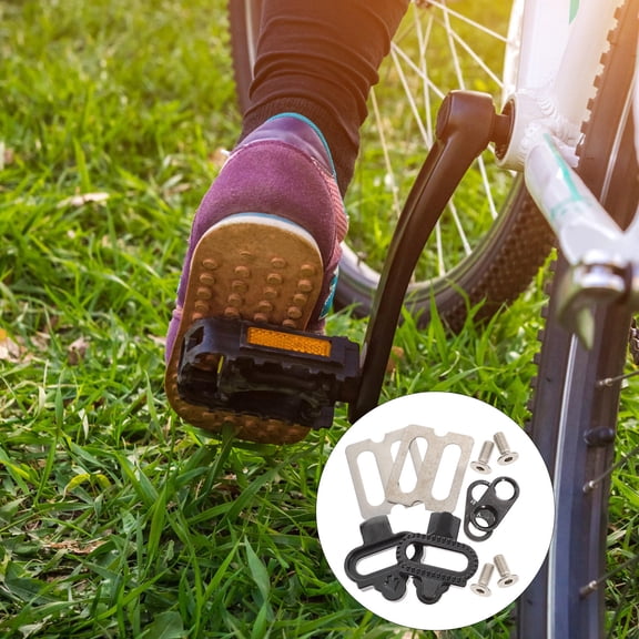 Raindrops Steel Pedal Cleat 1 Set for Cyclists in Mountain Biking and Cycling with Long-term Use