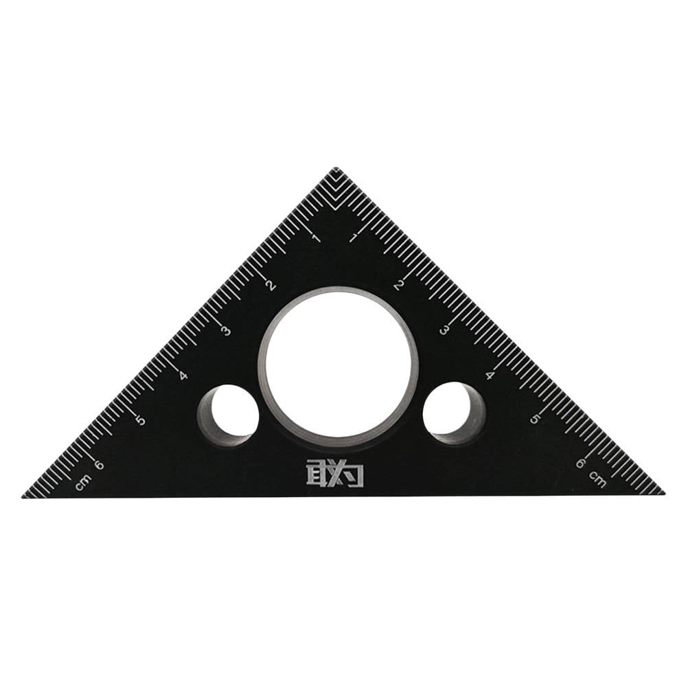 Raindrops Steel Ruler Metal Triangular Professional and Home Use Tool ...