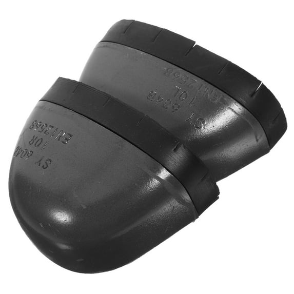 Raindrops Steel Toe Covers for Work Shoes Black Steel Material Easy Installation Durable Protection Size 1 Pair