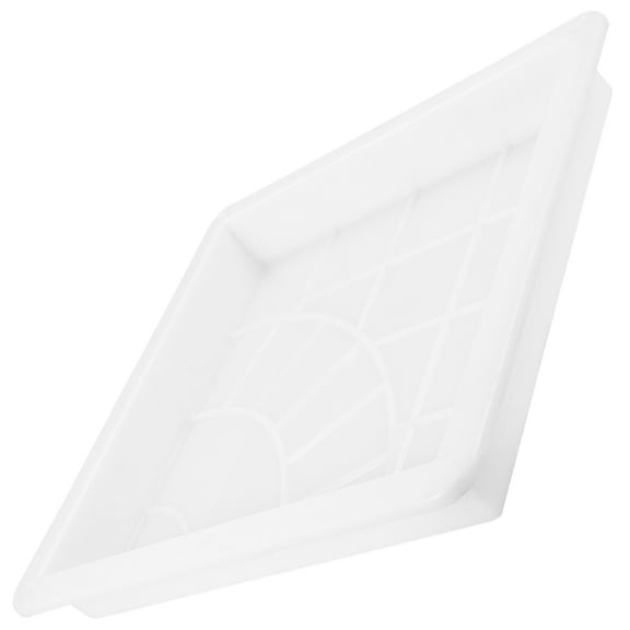 Raindrops  Reusable Concrete Tiles Paving Molds for Walkways Cement White