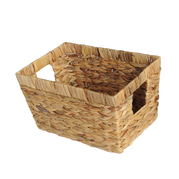 Raindrops Handwoven Willow Storage Basket Set for Home and Office Organization, and Stylish 1 Piece