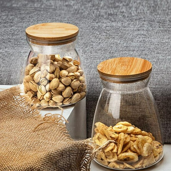 Raindrops Storage Jars with Airtight Lids Food Sealed Container Loose Tea