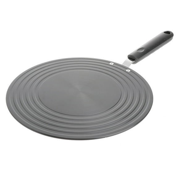 Raindrops Stove Conduction Plate Stove Thawing Plate 40X23.8X0.35CM Black