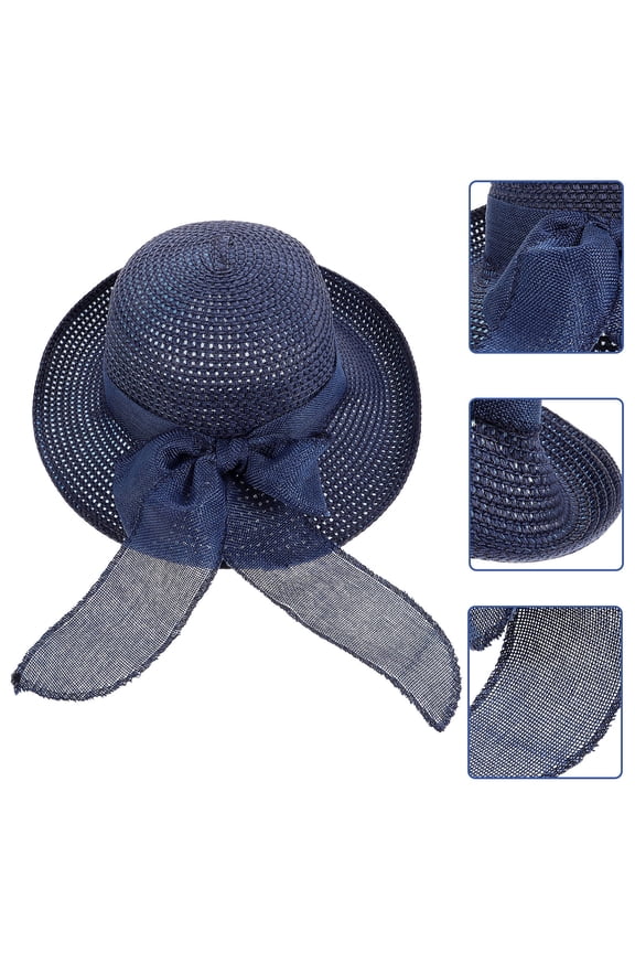 Straw Hats for Women Sun Visor Raffia Bucket Vacation
