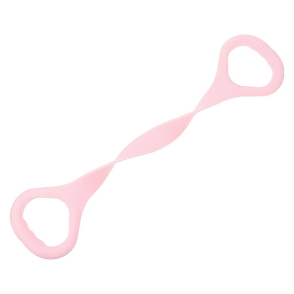 Raindrops  Stretch Strap Elastic Gym Handle Resistance Bands Fitness Pink