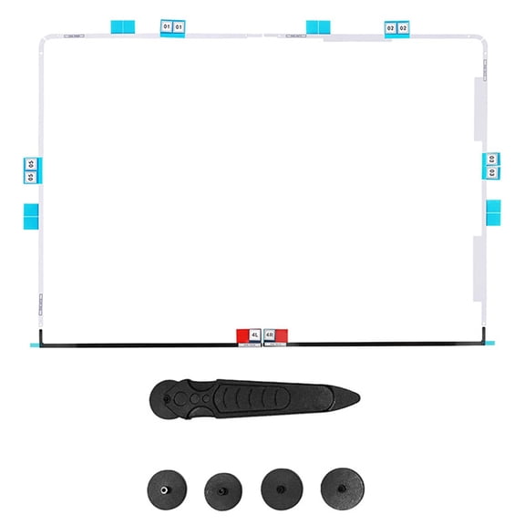 Raindrops Adhesive Mounting Tape Strips for LCD Screen Repair, Replacement Sticker Panel for Broken Displays