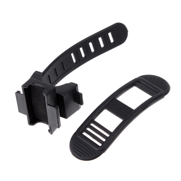 Raindrops Strong Bike Flashlight Mount Rotational Bike Bracket Black