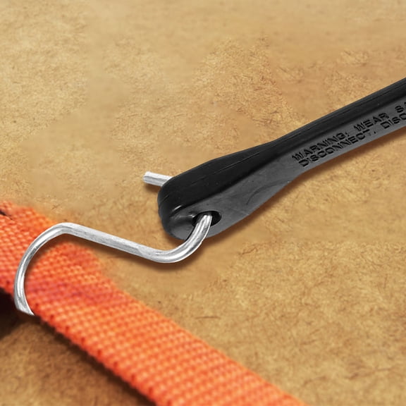 Raindrops  Strong Straps with Hooks Rubber Bungee Trailer Travel Black