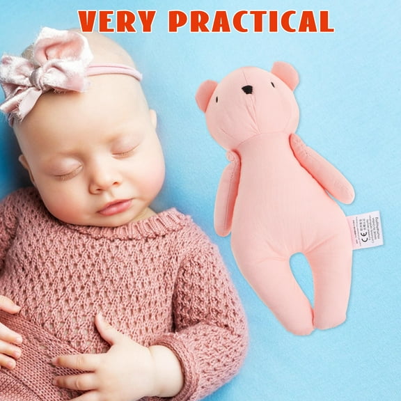 Raindrops Stuffed Bears Cute Animal Shape Beige 1 Pcs