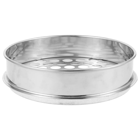 Raindrops Silver Soil Sieve Round Screen for Home Users 1Set