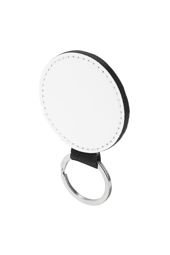Round Sublimation Blanks Keychains - Blank Craft Key Chains for DIY Customization and Personalized Gifts