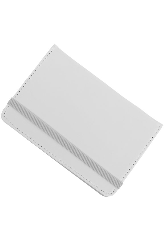 White PU Passport Holder for Storage 1 Set Lightweight Portable and Multi Functional