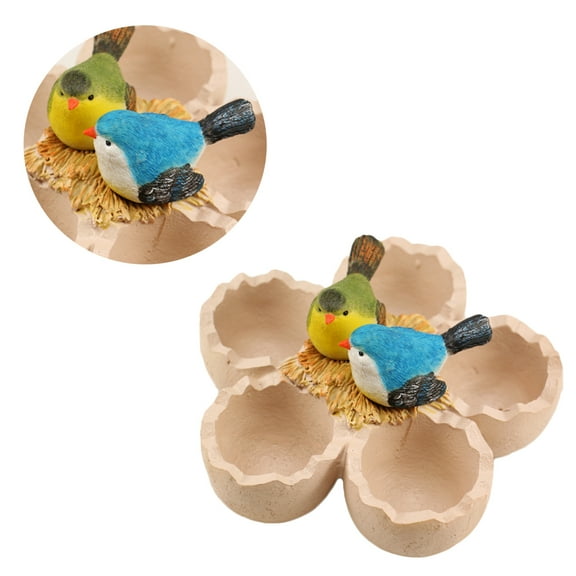 Raindrops  Succulent Pot Creative Flowerpot Owl Decor Chicken Outdoor Bird Feeder