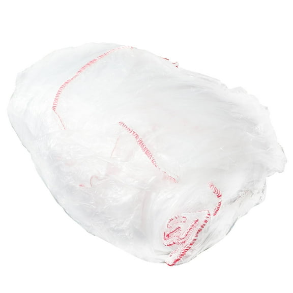 Raindrops Lightweight Plastic Car Cover Transparent Vehicle Protector for Outdoor Use