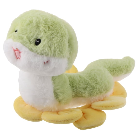 Raindrops Soft Plush Sunflower Snake Car Pillow Cute Animal Cushion for Car Interior Decoration