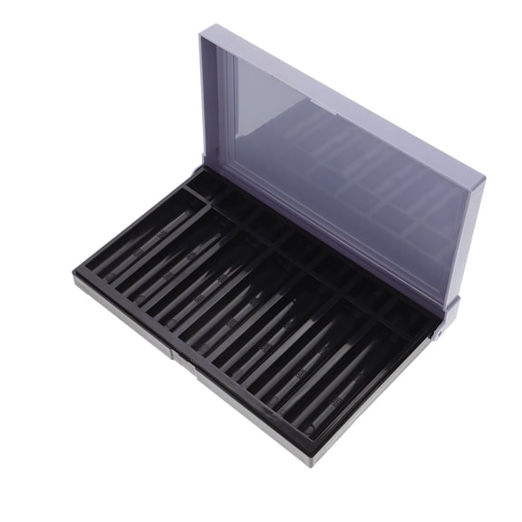 Raindrops Pe Coin Organizer Grey for Storage Large Capacity and Modern Look