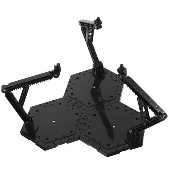 Raindrops Support Frame Displaying Doll Standing Rack Pop Action Figurine Black