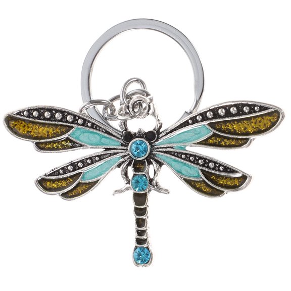 Raindrops  Swan Peacock Dragonfly Keychain Bag Decoration Girlfriend Gift Miss