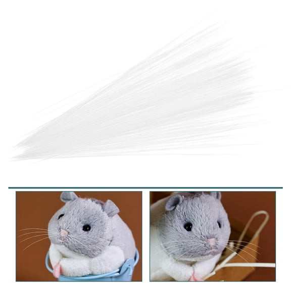 LABRIMP Realistic Dog Whiskers Needle Felting Set for Animal Crafts and Office Decoration, 1 Set