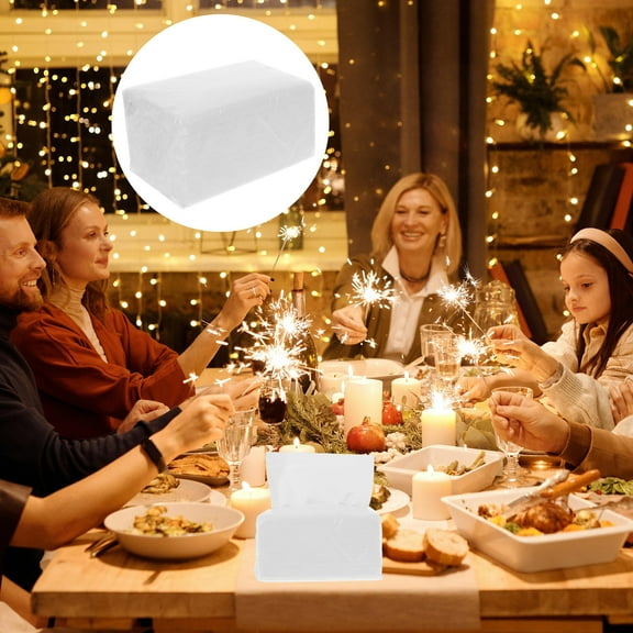 Raindrops Table Napkins Paper 6Pcs Multipurpose Wiping and Cleaning for Restaurants and Hotels 17.50X12.60X0.10in