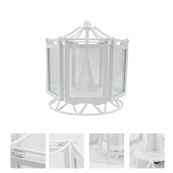 Raindrops Tabletop Multifunctional Photo Frame Creative Photo Holder Child 20x20cm White