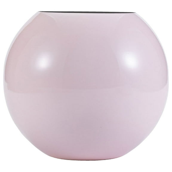 FOMIYES Home Metal Vase Pink Desktop Flower Storage Holder for Tabletop Decoration