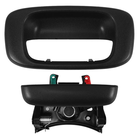 Raindrops  Tailgate Handle Auto Rear Seats Anti Rattle Bracket Bezel Black