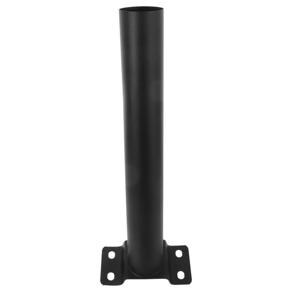 Raindrops Tall Street Light Pole 1 Set Galvanized Steel Black For Outdoor Use 16.74X5.89X2.83in