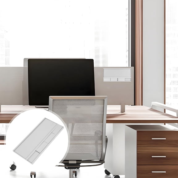 Raindrops  Teacher Name Plate for Desk Blank Plates Plaques Staff Silver