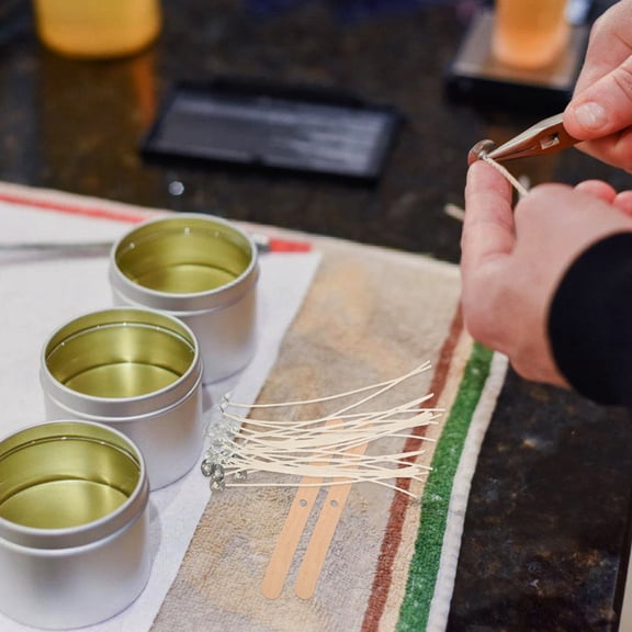 Raindrops  Tealight Candle Maker Making Supplies Homemade Candles White