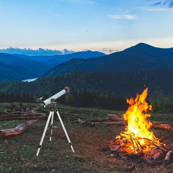 Raindrops Telescope With Tripod Adjustable 1 Set Multi Plastic Protect Eyes Outdoor Activities