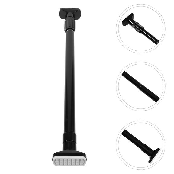 Raindrops Telescopic Clothes Rail Curtain Rod Compression Drying Pole Closet