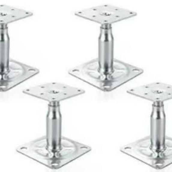 Raindrops Telescoping Floor Jack Support Pole Adjustable Lifting Bracket Leveling House Jacks for Bed Frame, Cabinet, and Furniture Use