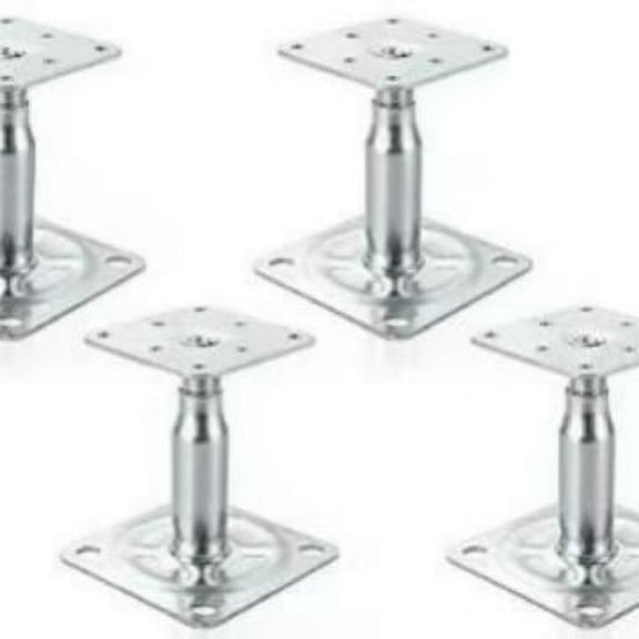 Raindrops Telescoping Floor Jack Support Pole Adjustable Lifting Bracket Leveling House Jacks for Bed Frame, Cabinet, and Furniture Use