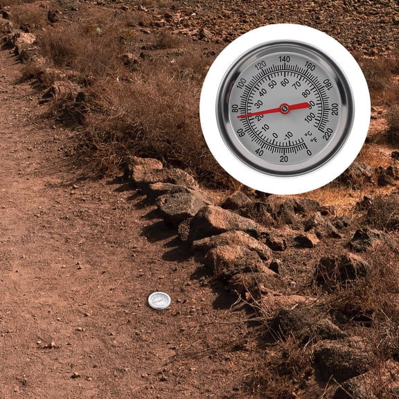 Raindrops Precise Soil Thermometer with Probe Structure for Gardening and Compost