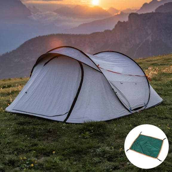 Raindrops Universal Canopy Cover Replacement Tent Cover Dark Green 1Pack 23.62X19.69inch