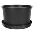 thumbnail image 1 of Raindrops  Terracotta Plant Pots Black Currant Multiple Use Flower with Tray, 1 of 8