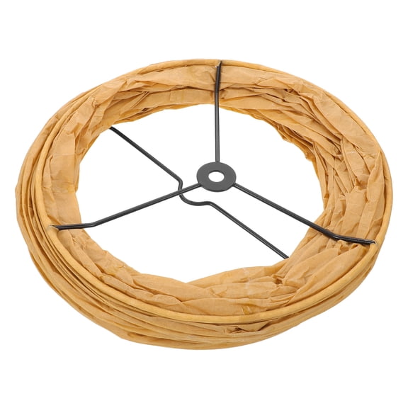 Raindrops Khaki Japanese Paper Lampshade Foldable Soft Light Diffusion