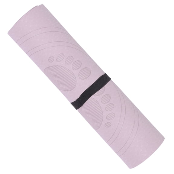 Raindrops Heavy Duty Tpe Exercise Mat for Gym Home with Shock Absorbing Features