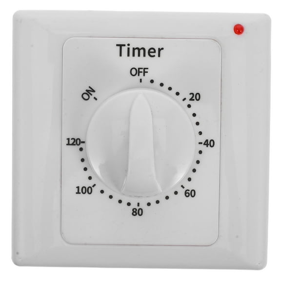 HONMEET Light Timer For Indoor Lighting White 1Set 3.4X3.4X1.6In